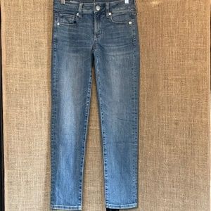 Womens AMERICAN EAGLE super stretch skinny 00 extra short XS EUC!